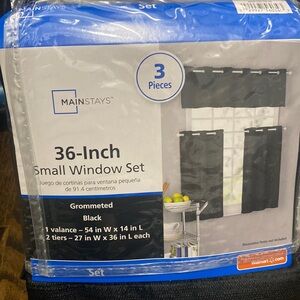 Small window curtains